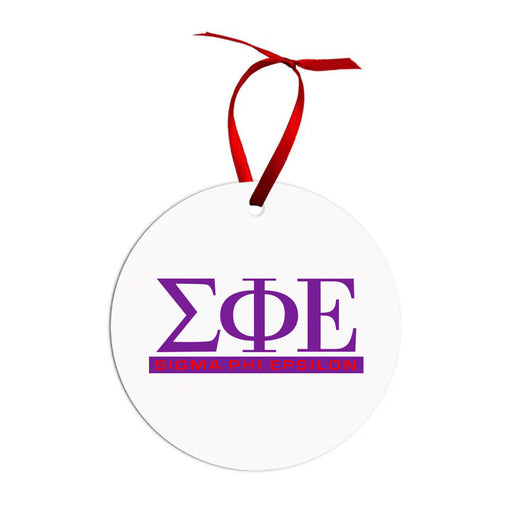 Sigma Phi Epsilon Sigma Phi Epsilon Classic Circle Ornaments