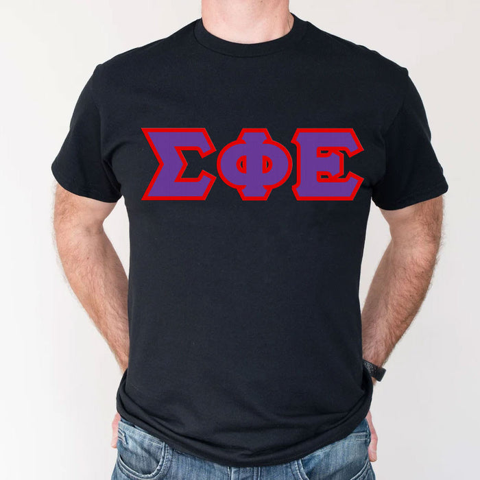 Sigma Phi Epsilon Custom Twill Short Sleeve T Shirt Sigma Phi Epsilon Custom Twill Short Sleeve T-Shirt