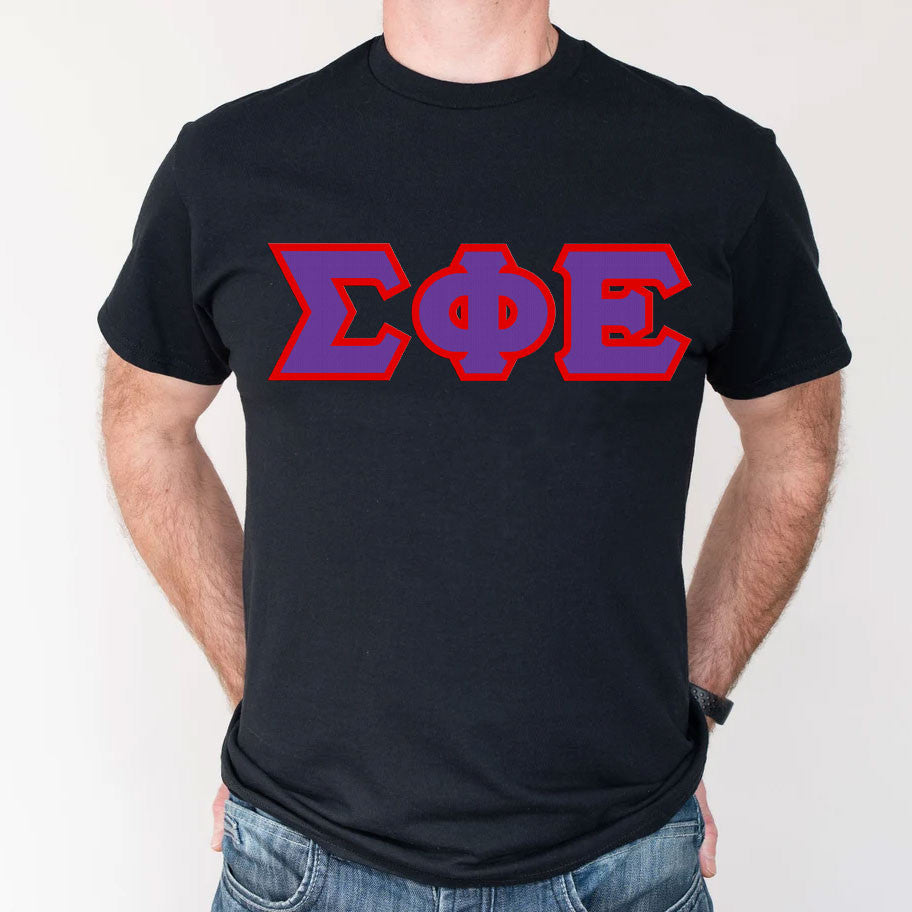 Sigma Phi Epsilon Custom Twill Short Sleeve T Shirt Sigma Phi Epsilon Custom Twill Short Sleeve T-Shirt