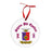 Sigma Phi Epsilon Crest & Year Circle Ornaments Sigma Phi Epsilon Crest & Year Circle Ornaments