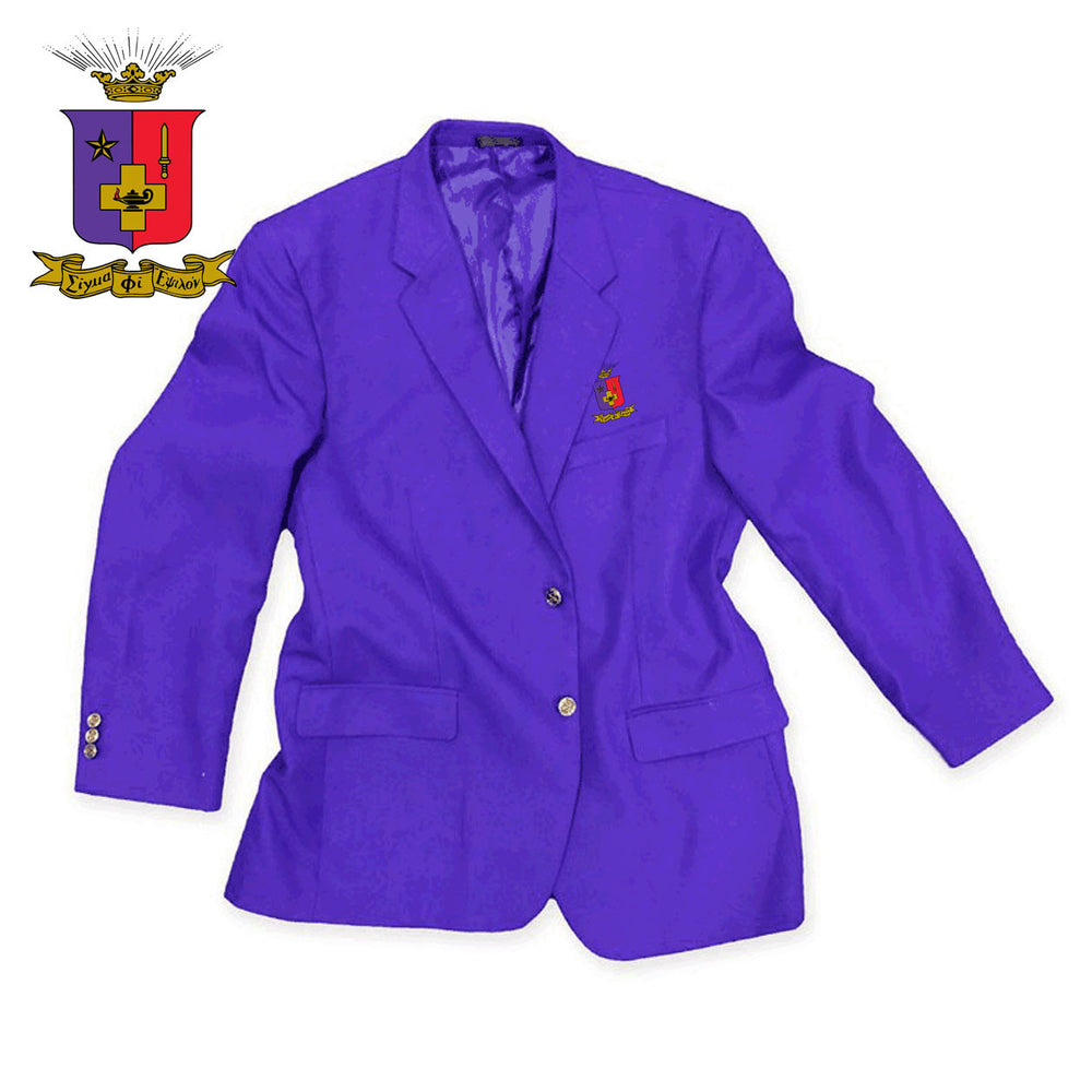 Sigma Phi Epsilon Crest Shield Classic Blazer Sigma Phi Epsilon Crest - Shield Classic Blazer