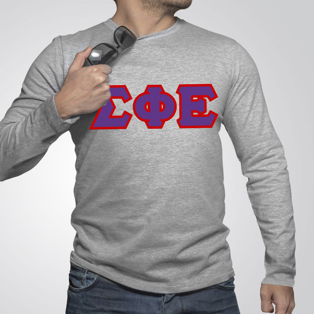 Sigma Phi Epsilon Custom Twill Long Sleeve T Shirt Sigma Phi Epsilon Custom Twill Long Sleeve T-Shirt