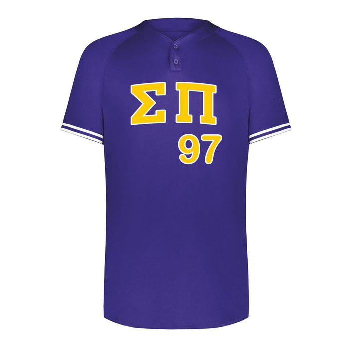 Sigma Pi Cutter Henley Jersey Sigma Pi Cutter Henley Jersey