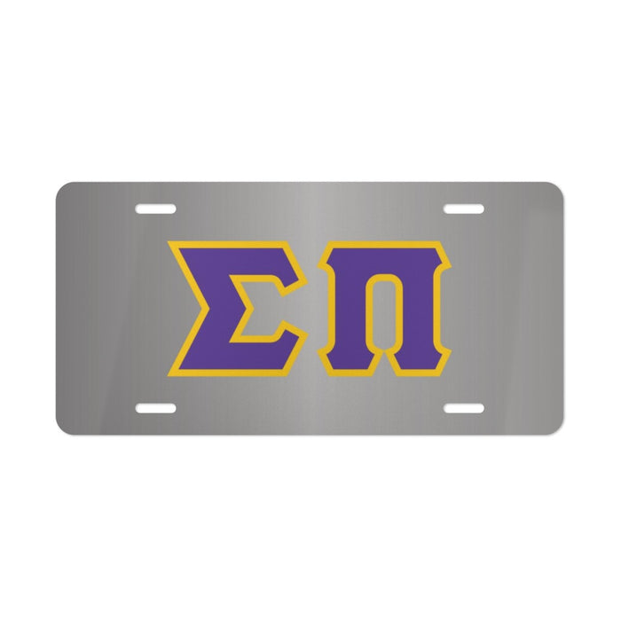 Sigma Pi Lettered License Covers SIGMA PI LETTERED LICENSE COVERS