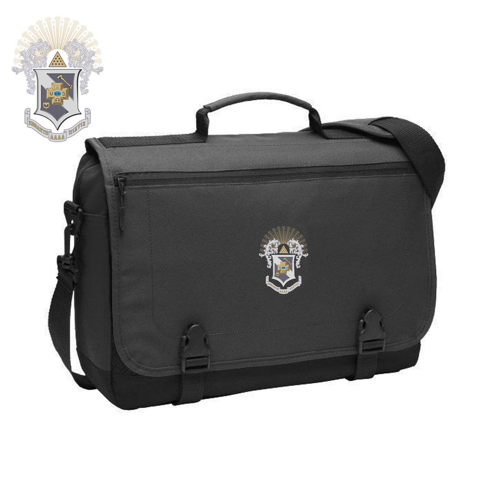 Discount Sigma Pi Messenger Briefcase DISCOUNT-Sigma Pi Messenger Briefcase