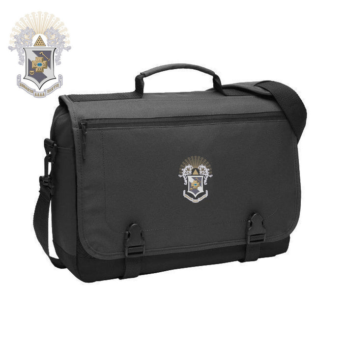 Discount Sigma Pi Messenger Briefcase DISCOUNT-Sigma Pi Messenger Briefcase
