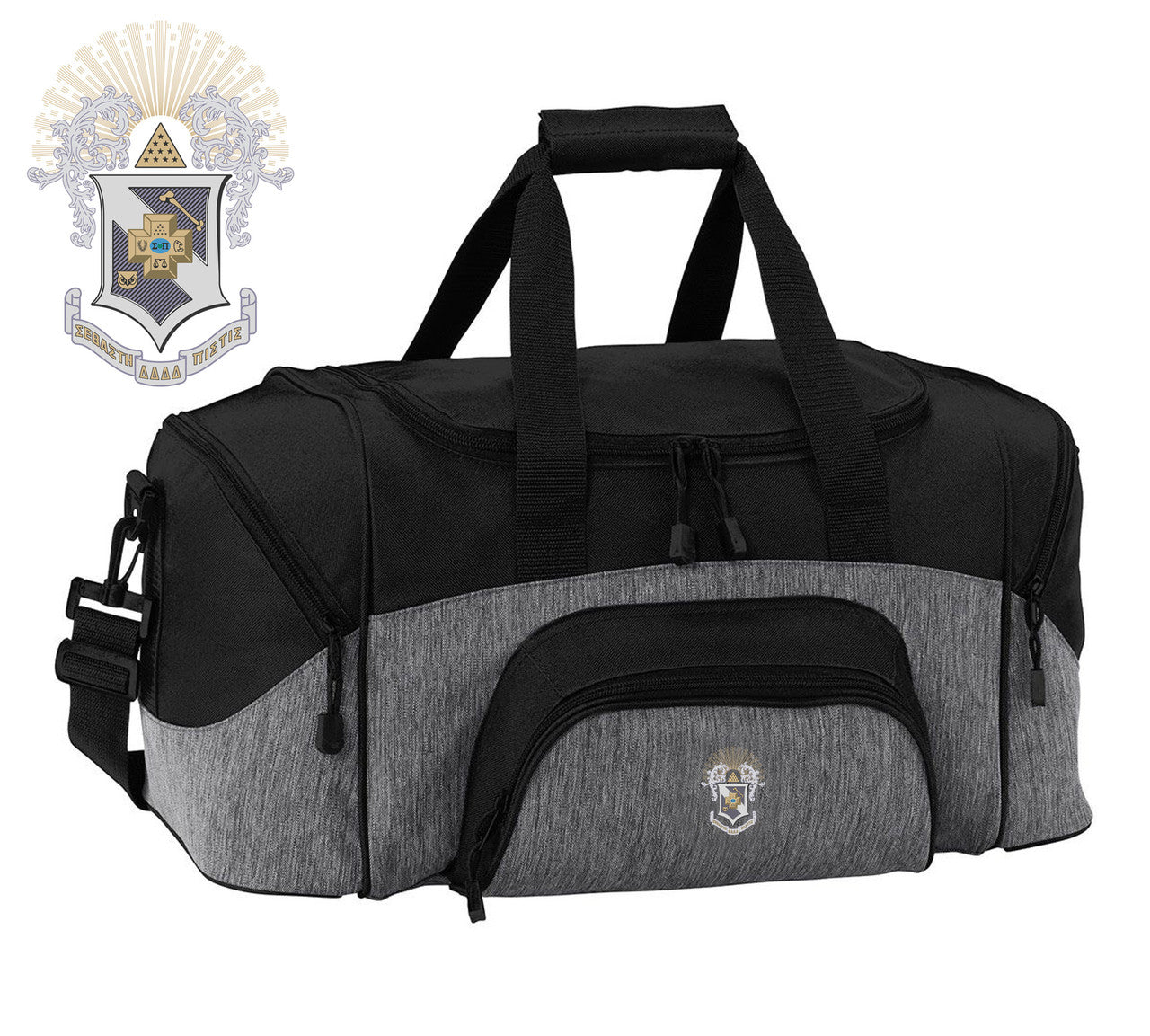 Sigma Pi Colorblock Duffel Bag Sigma Pi Colorblock Duffel Bag