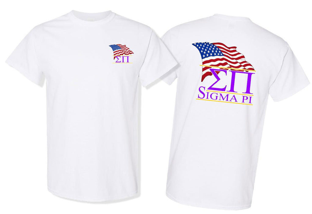 Greekgear Sigma Pi Patriot Limited Edition Tees Sigma Pi Patriot Limited Edition Tees
