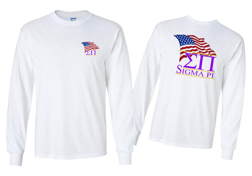 Sigma Pi Sigma Pi Patriot Long Sleeve T-Shirts