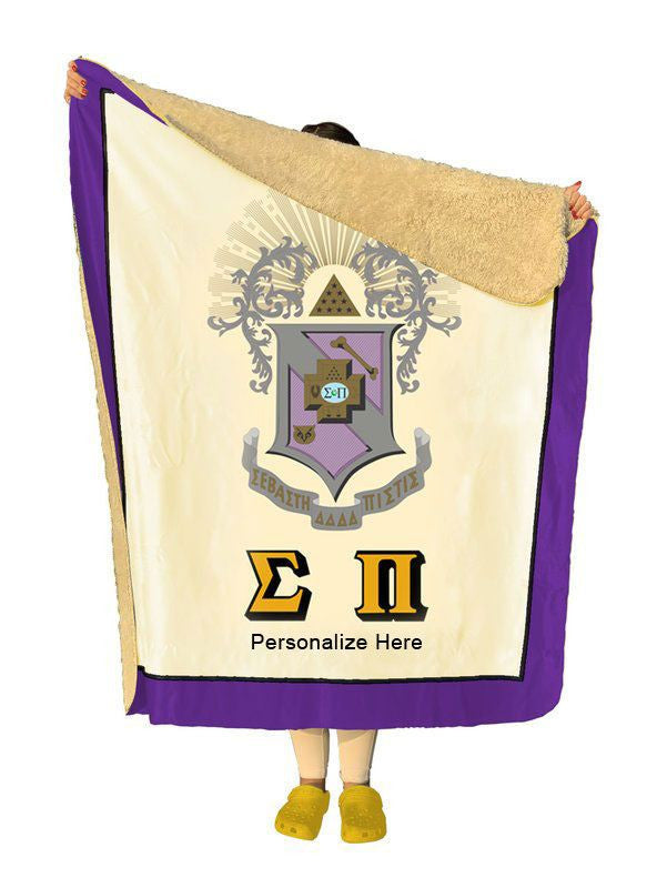 Sigma Pi Sherpa Lap Blanket Sigma Pi Sherpa Lap Blanket