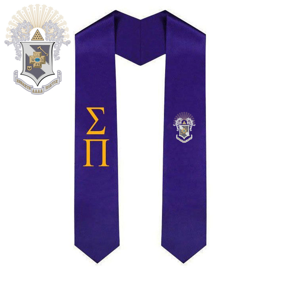 Sigma Pi Simple Sash Stole Sigma Pi Simple Sash Stole