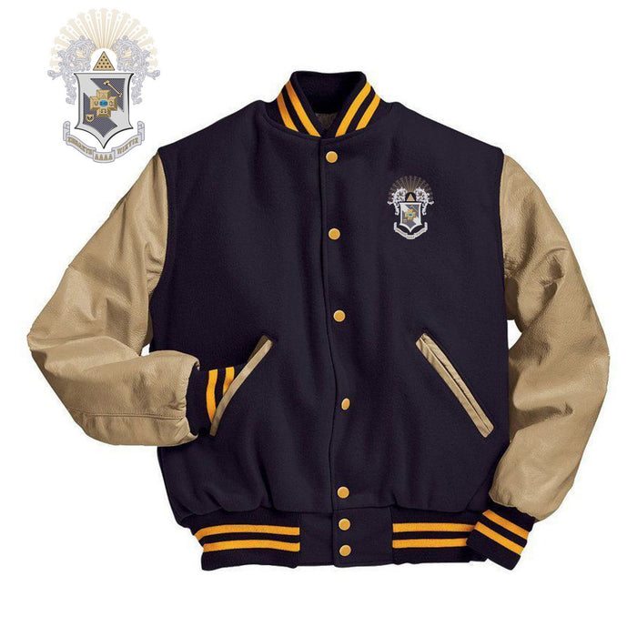 Sigma Pi Varsity Crest Shield Jacket Sigma Pi Varsity Crest - Shield Jacket