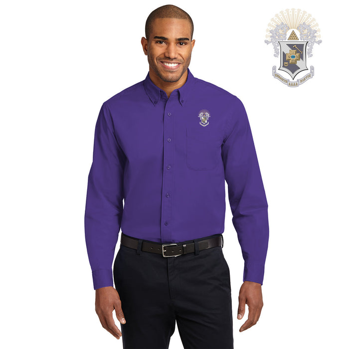 Discount Sigma Pi Long Sleeve Oxford DISCOUNT-Sigma Pi Long Sleeve Oxford