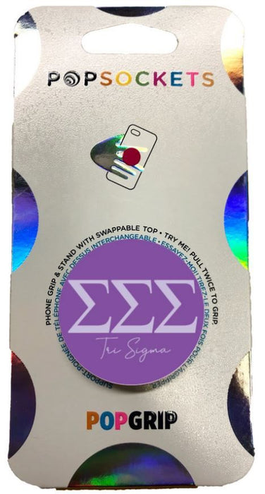 Sigma Sigma Sigma 2 Color Popsocket Sigma Sigma Sigma 2-Color PopSocket
