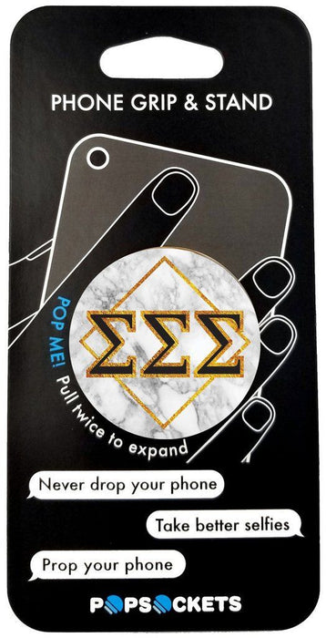Sigma Sigma Sigma Diamond Pop Socket Sigma Sigma Sigma Diamond Pop Socket