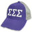 Sigma Sigma Sigma Distressed Trucker Hat Sigma Sigma Sigma Distressed Trucker Hat