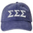 Sigma Sigma Sigma Lettered Premium Pastel Hat Sigma Sigma Sigma Lettered Premium Pastel Hat