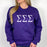 Sigma Sigma Sigma Lettered World Famous Greek Crewneck Sigma Sigma Sigma Lettered World Famous Greek Crewneck