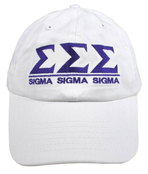 Sigma Sigma Sigma Sigma Sigma Sigma World Famous Line Hat