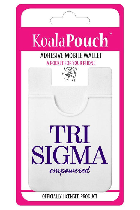 Sigma Sigma Sigma Logo Koala Pouch Sigma Sigma Sigma Logo Koala Pouch