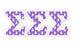 Sigma Sigma Sigma Mascot Greek Letter Sticker 2.5" Tall Sigma Sigma Sigma Mascot Greek Letter Sticker - 2.5