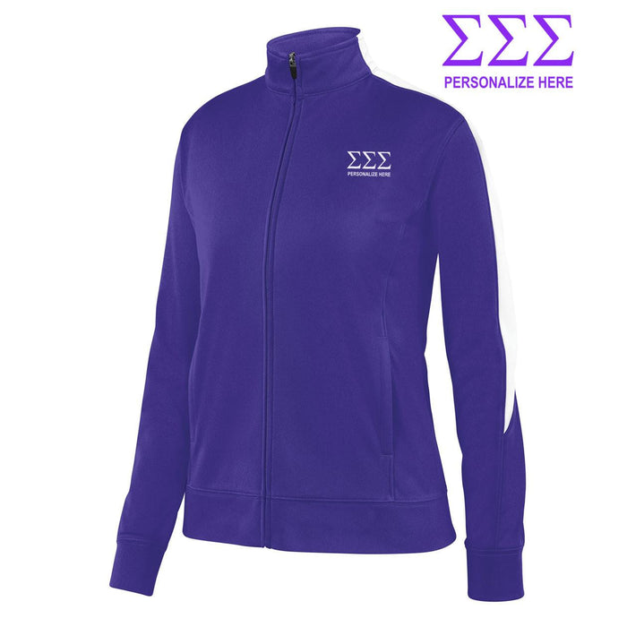 Sigma Sigma Sigma Medalist Track Jacket Sigma Sigma Sigma Medalist Track Jacket