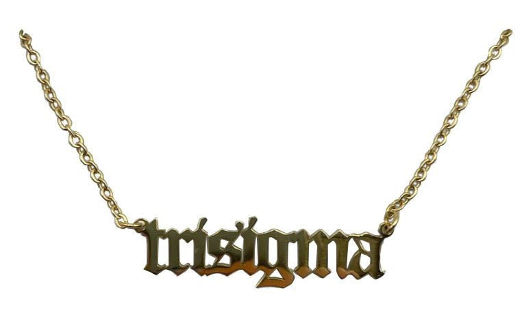 Sigma Sigma Sigma Old English Necklaces Sigma Sigma Sigma Old English Necklaces