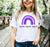 Printify Sigma Sigma Sigma Rainbow Tees Sigma Sigma Sigma Rainbow Tees