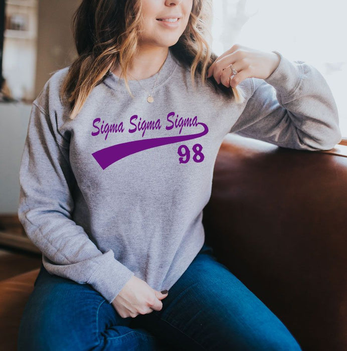 Sigma Sigma Sigma Tail Sweatshirts Sigma Sigma Sigma Tail Sweatshirts