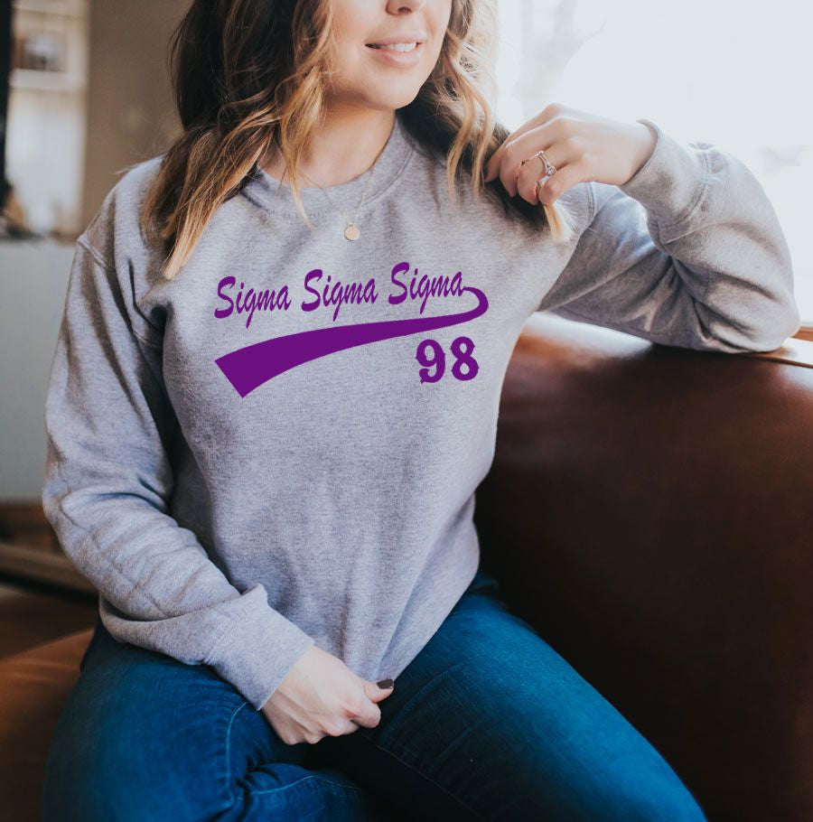 Sigma Sigma Sigma Tail Sweatshirts Sigma Sigma Sigma Tail Sweatshirts