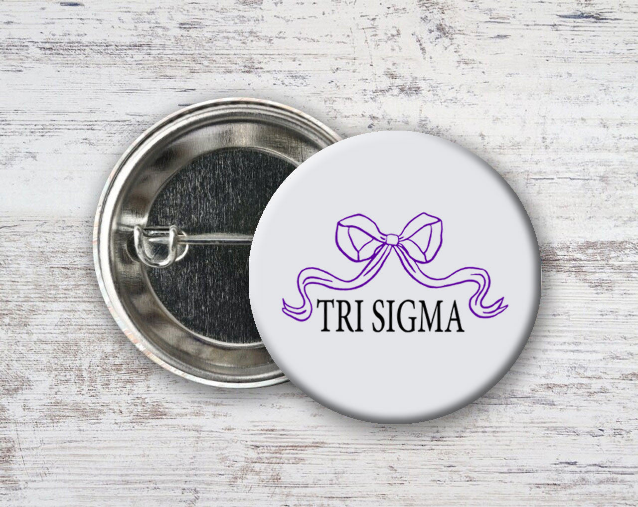 Sigma Sigma Sigma Nickname Bow Pin Buttons Sigma Sigma Sigma Nickname Bow Pin Buttons