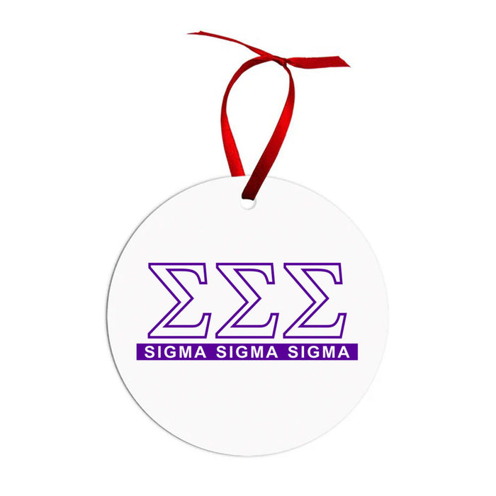 Sigma Sigma Sigma Classic Christmas Ornaments Sigma Sigma Sigma Classic Christmas Ornaments