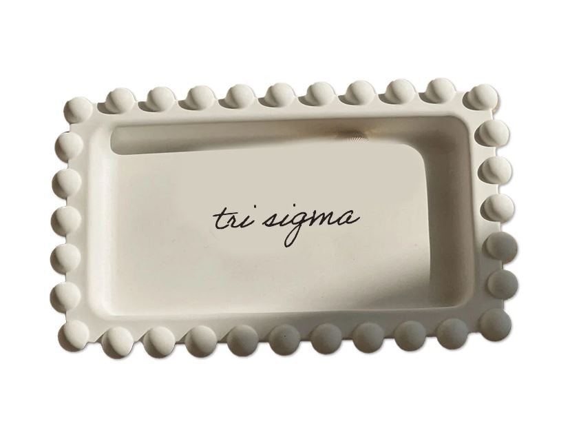 Sigma Sigma Sigma Jewelry Dish Sigma Sigma Sigma Jewelry Dish