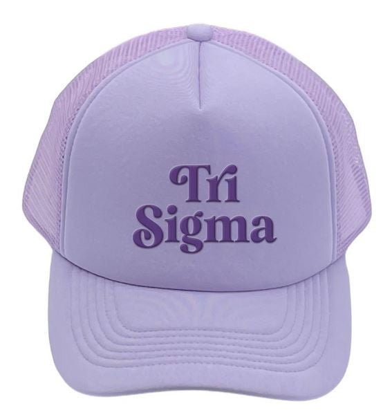 Sigma Sigma Sigma New Trucker Caps Sigma Sigma Sigma New Trucker Caps