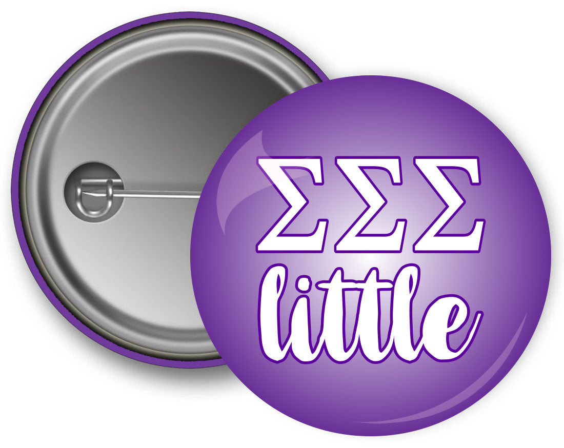 Sigma Sigma Sigma Little Button Sigma Sigma Sigma Little Button
