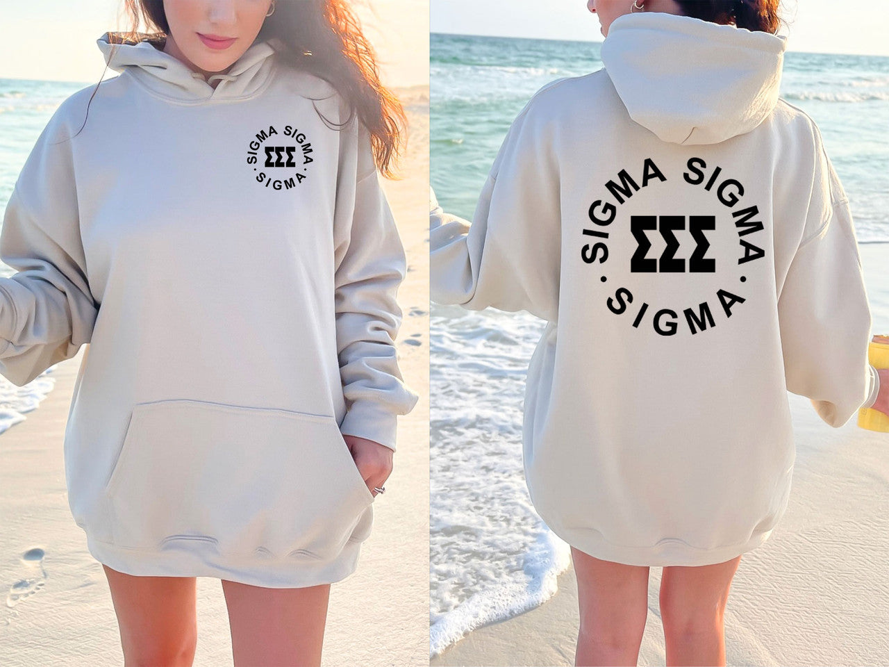 Sigma Sigma Sigma Circle Hoodie Sigma Sigma Sigma Circle Hoodie