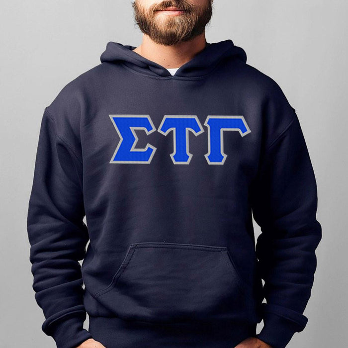 Sigma Tau Gamma 2 Day Ship Twill Hooded Sweatshirts Sigma Tau Gamma - 2 Day Ship Twill Hooded Sweatshirts