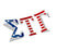 Sigma Tau Gamma American Flag Greek Letter Sticker 2.5" Tall Sigma Tau Gamma American Flag Greek Letter Sticker - 2.5