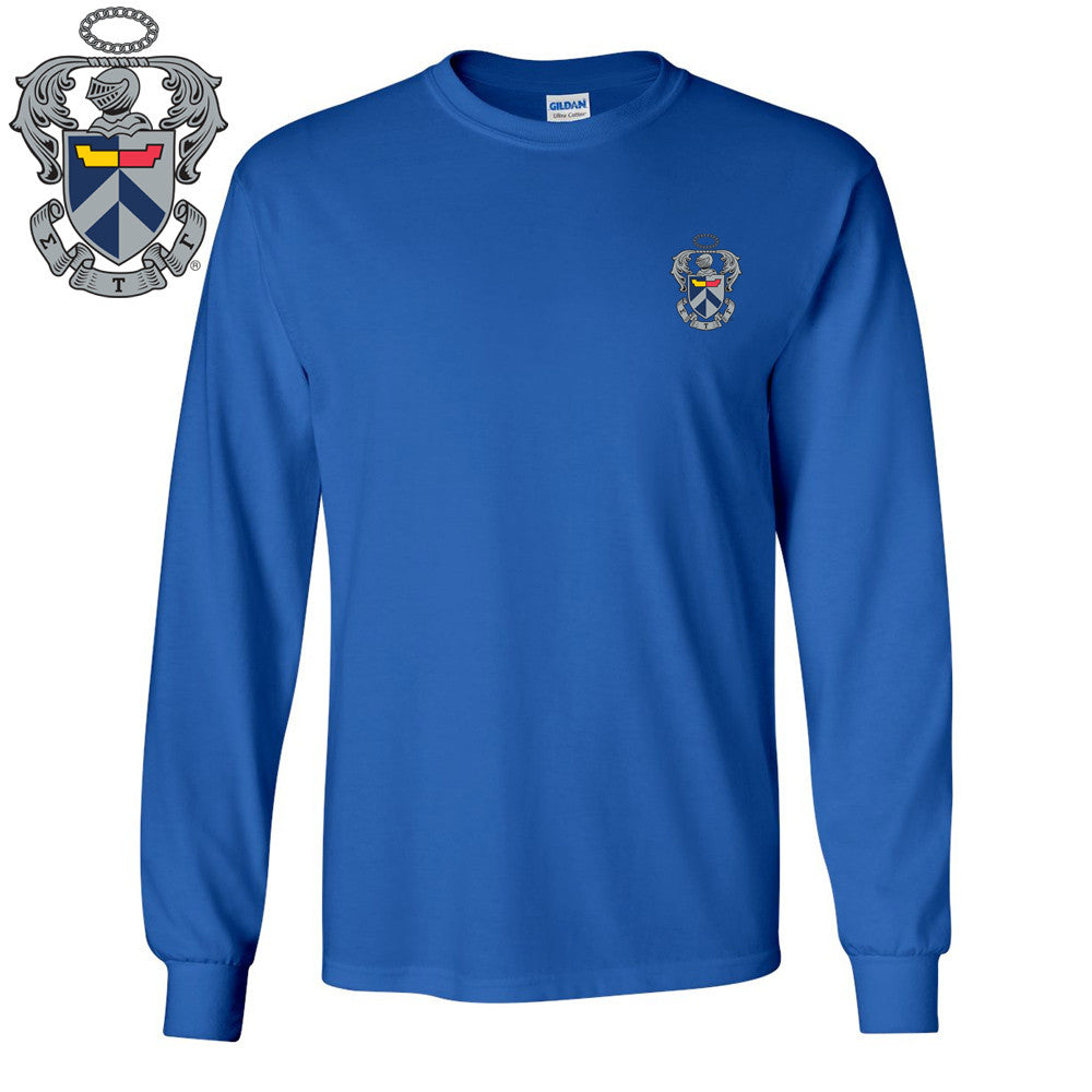 Sigma Tau Gamma Crest Shield Long Tee Sigma Tau Gamma Crest - Shield Long Tee