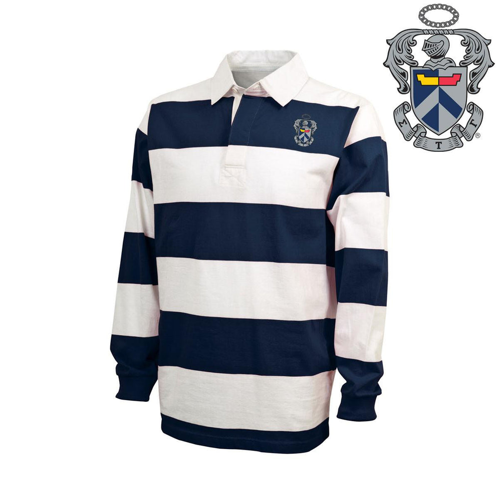Sigma Tau Gamma Crest Rugby Shirt Sigma Tau Gamma Crest Rugby Shirt