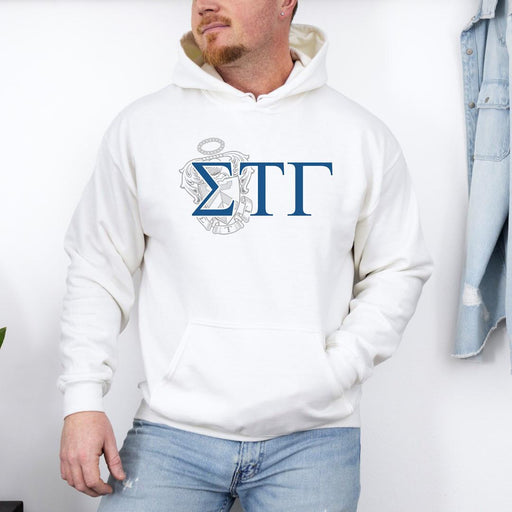 Sigma Tau Gamma Sigma Tau Gamma Crest World Famous Hooded Sweatshirt