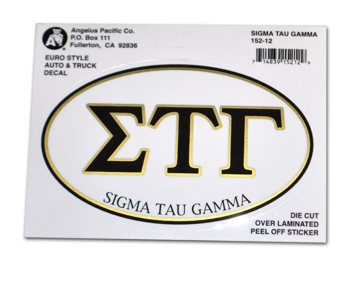 Sigma Tau Gamma Euro Decal Sigma Tau Gamma Euro Decal