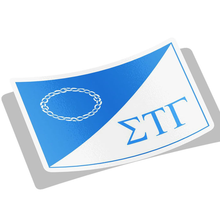 Sigma Tau Gamma Flag Decal Sticker Sigma Tau Gamma Flag Decal Sticker