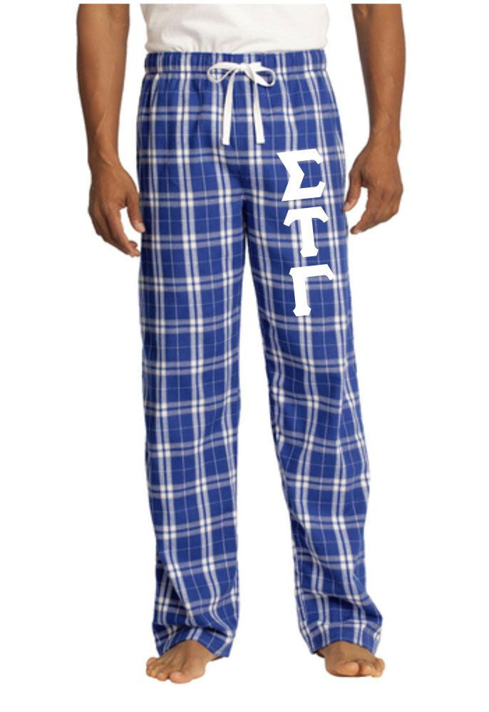 Sigma Tau Gamma Flannel Plaid Pant Pj's Sigma Tau Gamma Flannel Plaid Pant - PJ's