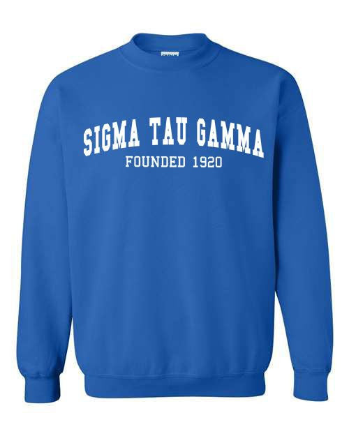 Sigma Tau Gamma Sigma Tau Gamma Fraternity Founders Crew Sweatshirt