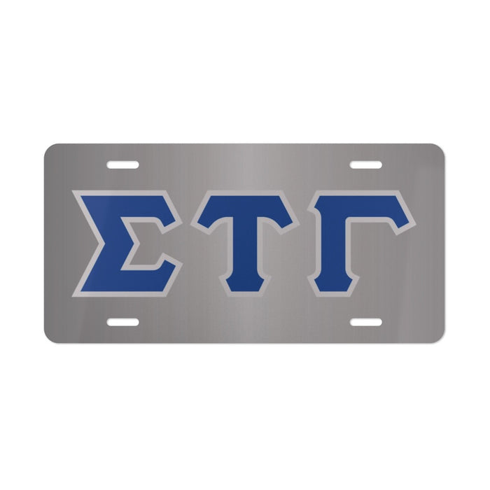 Sigma Tau Gamma Lettered License Covers SIGMA TAU GAMMA LETTERED LICENSE COVERS