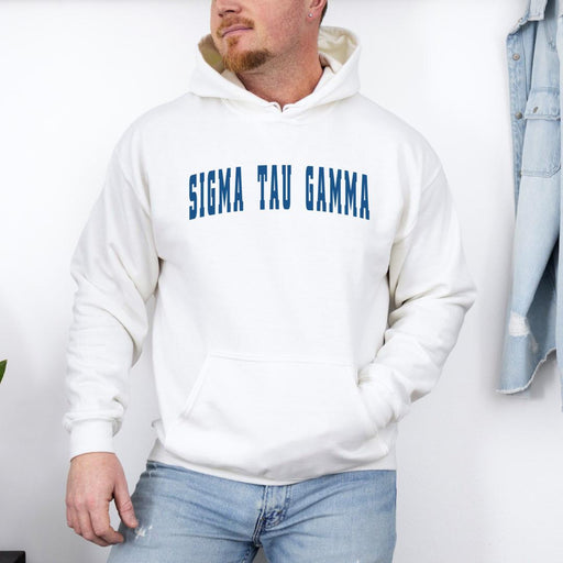 Sigma Tau Gamma Sigma Tau Gamma Letterman Hooded Sweatshirts
