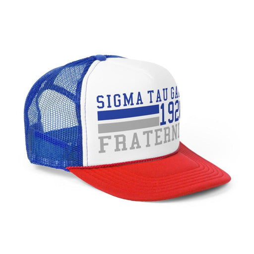Sigma Tau Gamma Sigma Tau Gamma Lines Trucker Caps