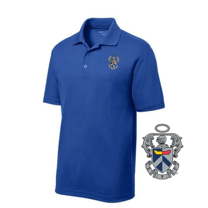Discount Sigma Tau Gamma Emblem Polo DISCOUNT-Sigma Tau Gamma Emblem Polo