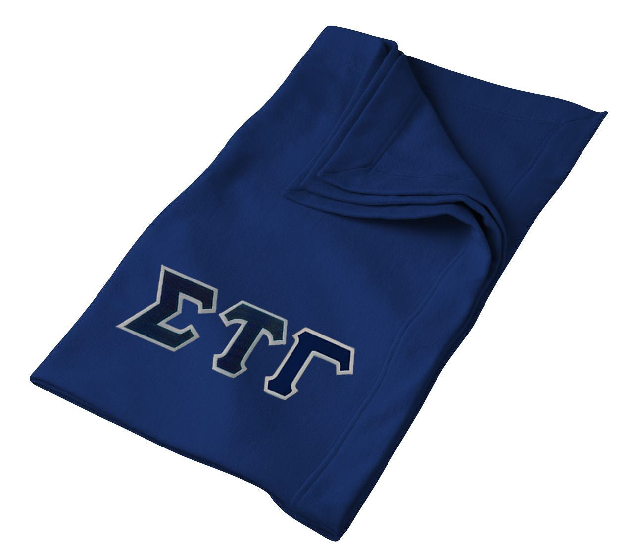Discount Sigma Tau Gamma Twill Sweatshirt Blanket DISCOUNT-Sigma Tau Gamma Twill Sweatshirt Blanket
